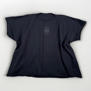 Kanye West Yeezy Vultures Boxy T Shirt Official Merch Size 2 Black Album Promo